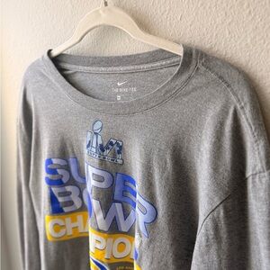 Nike Rams Super Bowl LVI Champions Long Sleeve Tee XXL